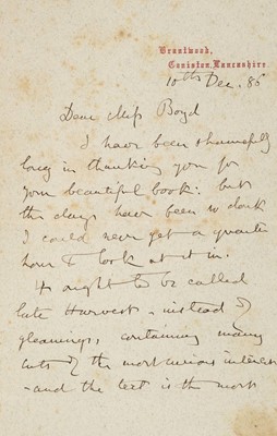 Lot 65 - Bewick & Ruskin. Bewick Gleanings: Being Impressions from Copperplates and Wood Blocks
