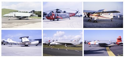 Lot 30 - RAF Slides. A collection of 35mm slides of British military aircraft