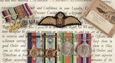 Lot 54 - Battle of Britain. Flight Lieutenant Maurice "Mark" Mounsdon, 56 Squadron