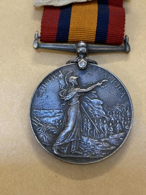 Lot 412 - Queen's South Africa 1899-1902, no clasp (604 Pte J. Rens. Uitenhage T.G.)