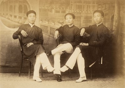 Lot 85 - Far East. A group of 16 photographs of Far East interest, c. 1870s/1880s