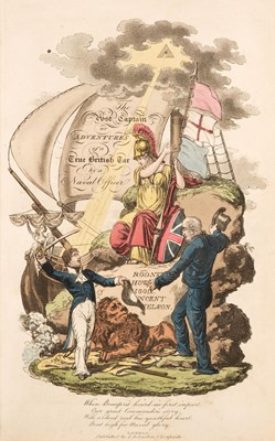Lot 309 - Thornton (Alfred). The Adventures of a Post Captain: by a Naval Officer, 1st ed., 2nd issue, [1817]
