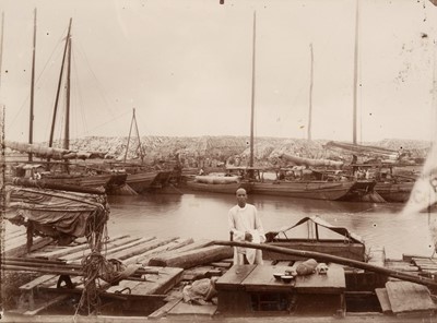 Lot 38 - China. An assorted group of 24 photographs of Tientsin [Tianjin], Northern China