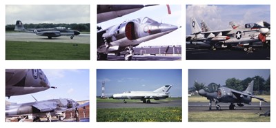 Lot 10 - Aviation Slides. A collection of civil and military (approximately 15,000) 35mm slides