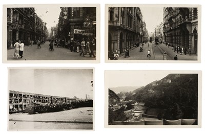 Lot 98 - Hong Kong. A group of 48 assorted photographs of Hong Kong scenes, early to mid 20th century