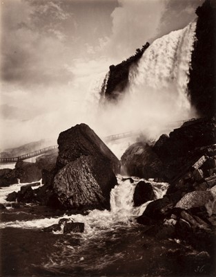 Lot 137 - North America. A collection of 45 photographs of North America, c. 1890, albumen prints