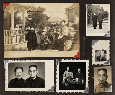 Lot 27 - China. A Chinese family photograph album, c. 1910s/1960s