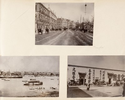 Lot 26 - China, Hong Kong & Middle East. A photograph album relating to China and the Middle East