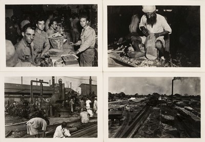 Lot 13 - Burma. A group of over 100 photographs of the construction of the Stillwell Road, Burma , c. 1944