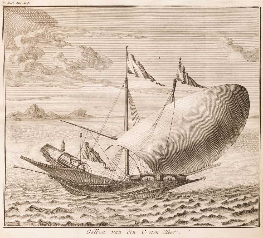 Lot 12 - Salmon (T.H & M. Van Goch). Hedendaagsche Historie, Amsterdam: Isaak Tirion, 1732