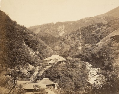Lot 116 - Japan. A group of 19 views of Japan by Felice Beato and others, c. 1870s