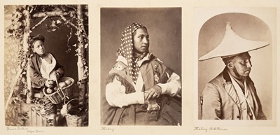 Lot 159 - South Africa. A photograph album containing approximately 125 mounted photographs