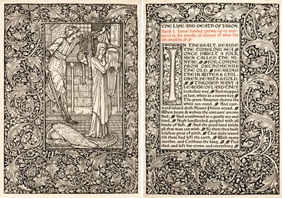 Lot 590 - Kelmscott Press. The Life and Death of Jason, by William Morris, 1895