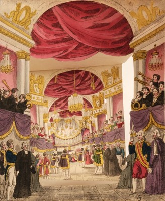 Lot 439 - Peepshow. Optique No.3: Ceremonies du Sacre, circa 1825