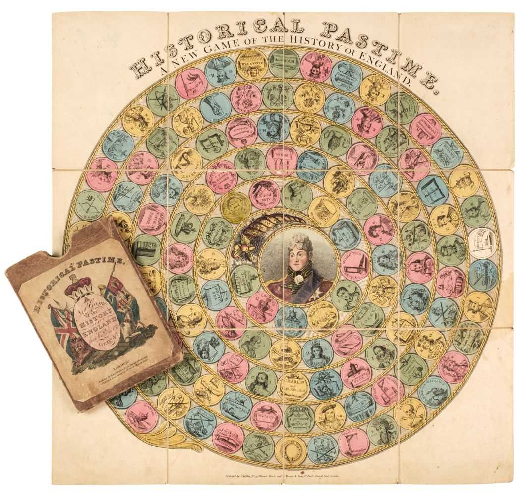 Lot 464 - Wallis (Edward & Harris, J. & Son, publishers). Historical Pastime, A New Game, [1828], & 2 others