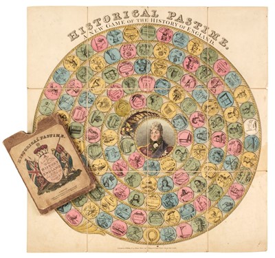 Lot 464 - Wallis (Edward & Harris, J. & Son, publishers). Historical Pastime, A New Game, [1828], & 2 others