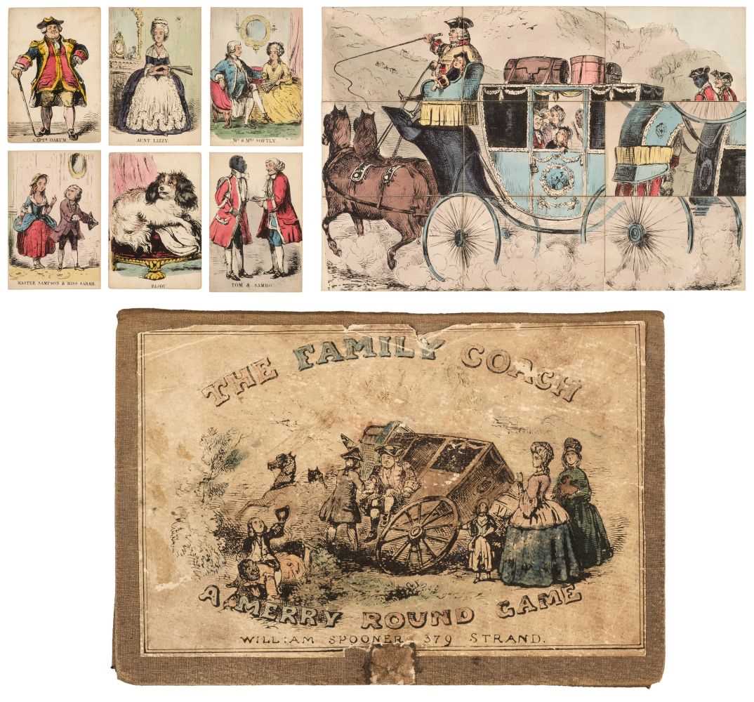 Lot 463 - Spooner (William, publisher), The Family Coach, a Merry Round Game, c.1855, & 1 other
