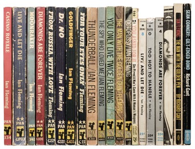 Lot 617 - Fleming (Ian). A set of 13 James Bond paperback editions, 1955-67