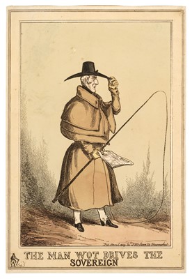 Lot 169 - Caricatures. A collection of approximately 20 engravings, mostly early 19th century