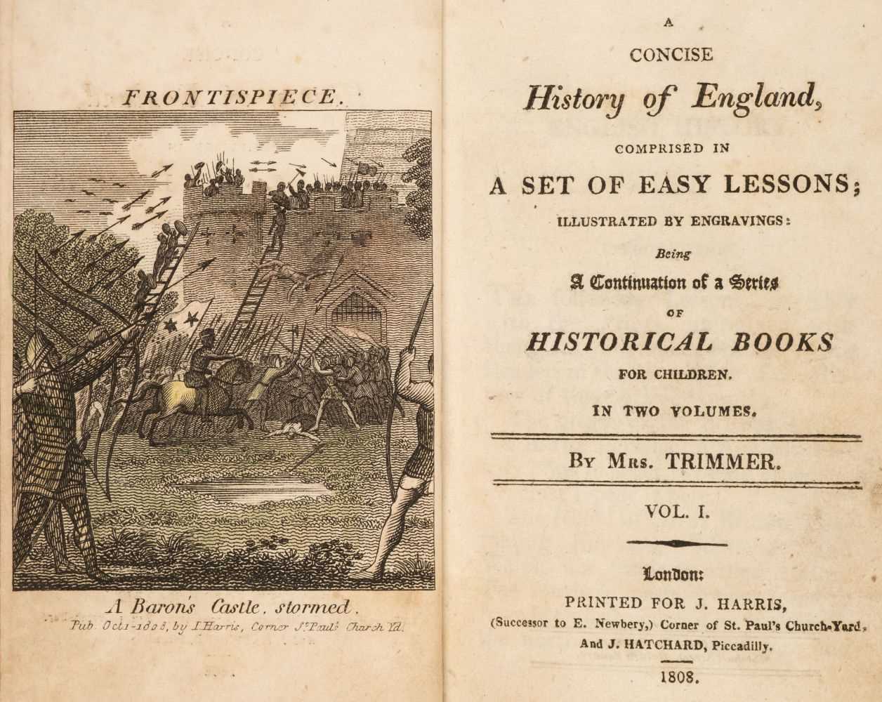 Lot 446 - Trimmer (Sarah, Kirby). A Concise History of England, and other miniatures