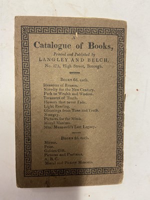 Lot 437 - Novelty for the New Century, published by Edward Langley, [not before 1807]