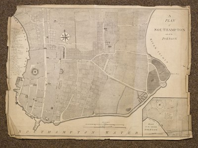 Lot 131 - Military Maps. A collection of four maps and plans, 18th century
