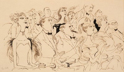 Lot 521 - Searle (Ronald, 1920-2011). 'The Stalls', 1952