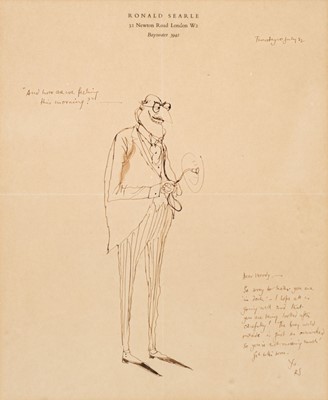 Lot 516 - Searle (Ronald, 1920-2011). "And how are we feeling this morning?", 1952