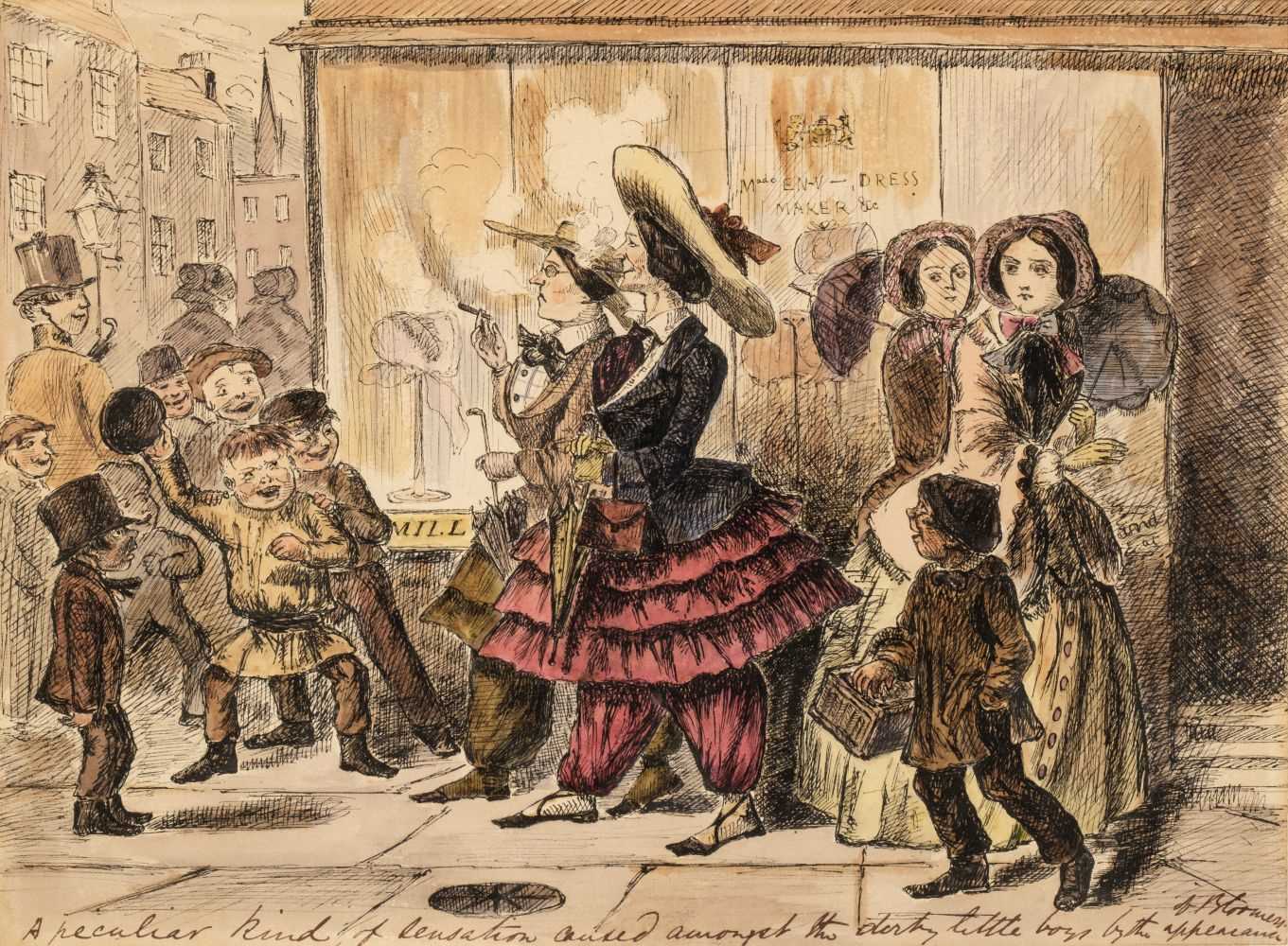Lot 508 - Leech (John 1817-1864). 'A Peculiar Kind of Sensation…’, 1851
