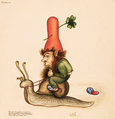 Lot 481 - Birk (Hans, Dietrich 1916-1997). The Story of Little Puck and the Slippers, 1945
