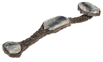 Lot 41 - Ruyi Sceptre. A Chinese 18/19th century style ruyi sceptre