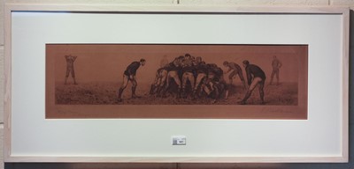 Lot 167 - Buckman (Edwin, circa 1841-1930). The Rugby Match, 1886