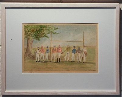Lot 167 - Buckman (Edwin, circa 1841-1930). The Rugby Match, 1886