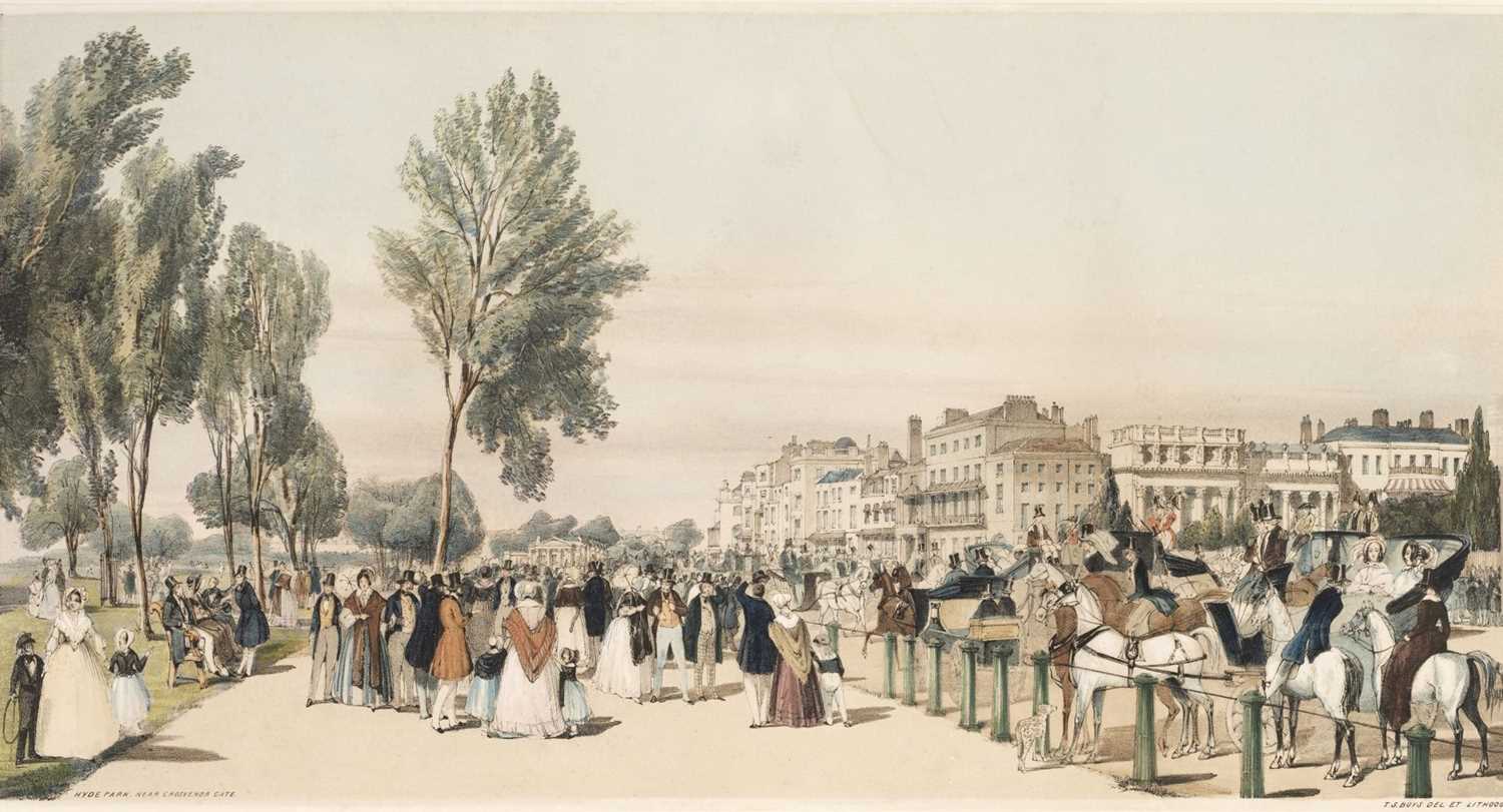 Lot 165 - Boys (Thomas Shotter). Four lithographs of London, circa 1843