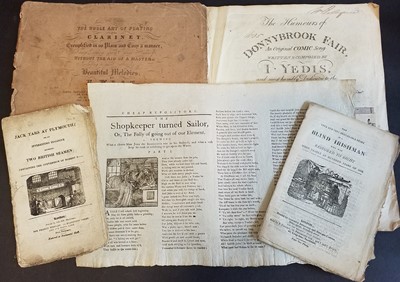 Lot 360 - 19th-Century Ephemera. A collection of 19th-century ephemeral items