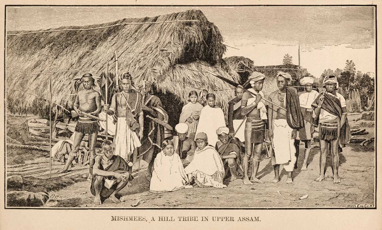 Lot 17 - Ward (Susan R.). A Glimpse of Assam, 1st edition, Calcutta: printed by Thomas S. Smith