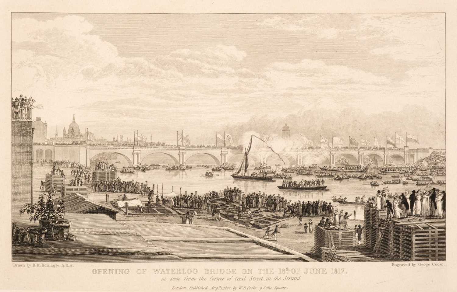 Lot 40 - Cooke (William Bernard). Source of the Thames [Thames Scenery], 1814-19