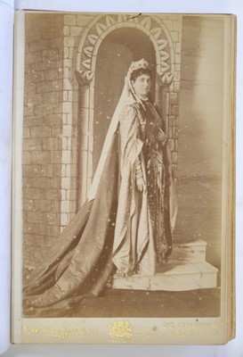 Lot 212 - Victoria (1819-1901). A group of 4 tableaux vivants photograph albums taken at Balmoral Castle
