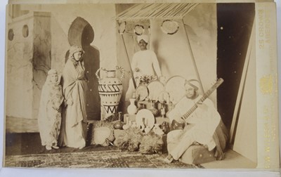 Lot 212 - Victoria (1819-1901). A group of 4 tableaux vivants photograph albums taken at Balmoral Castle
