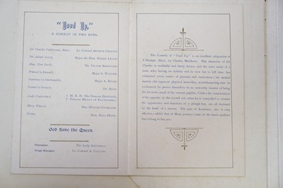 Lot 212 - Victoria (1819-1901). A group of 4 tableaux vivants photograph albums taken at Balmoral Castle