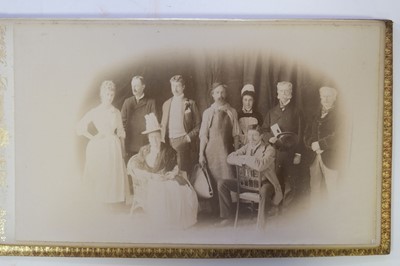 Lot 212 - Victoria (1819-1901). A group of 4 tableaux vivants photograph albums taken at Balmoral Castle
