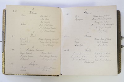 Lot 212 - Victoria (1819-1901). A group of 4 tableaux vivants photograph albums taken at Balmoral Castle