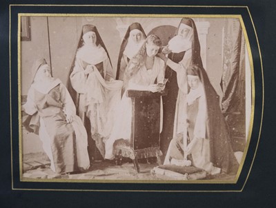 Lot 212 - Victoria (1819-1901). A group of 4 tableaux vivants photograph albums taken at Balmoral Castle