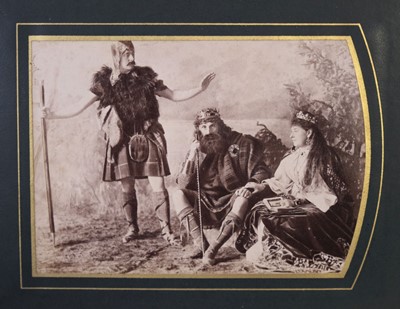 Lot 212 - Victoria (1819-1901). A group of 4 tableaux vivants photograph albums taken at Balmoral Castle