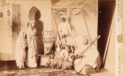 Lot 212 - Victoria (1819-1901). A group of 4 tableaux vivants photograph albums taken at Balmoral Castle