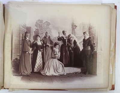 Lot 212 - Victoria (1819-1901). A group of 4 tableaux vivants photograph albums taken at Balmoral Castle