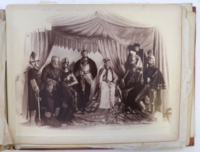 Lot 212 - Victoria (1819-1901). A group of 4 tableaux vivants photograph albums taken at Balmoral Castle