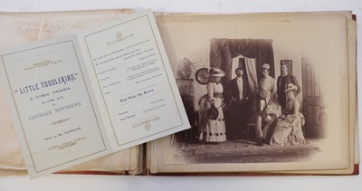 Lot 212 - Victoria (1819-1901). A group of 4 tableaux vivants photograph albums taken at Balmoral Castle