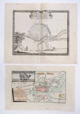 Lot 136 - Poland. A collection of 36 town and city plans, 17th - 19th century