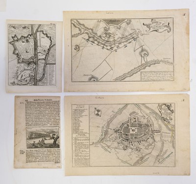 Lot 136 - Poland. A collection of 36 town and city plans, 17th - 19th century